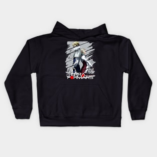 Battle for Earth Terra Inspired Tee Depicting Characters' Sacrifices for a New Home Kids Hoodie